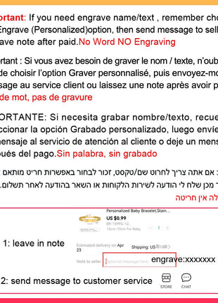 Personalized Autism Aspergers Bracelet for Little Boy Girl , Engraved