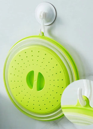 Microwave Splatter  Heating Folding Cover Silicone Fresh-keeping Cover