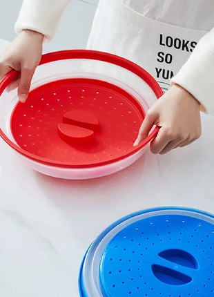 Microwave Splatter  Heating Folding Cover Silicone Fresh-keeping Cover
