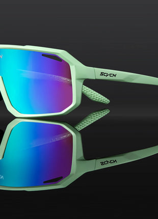 SCVCN New Cycling Glasses Bike Sunglasses Men UV400 Eyewear Outdoor