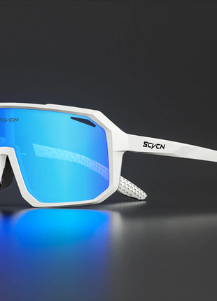 SCVCN New Cycling Glasses Bike Sunglasses Men UV400 Eyewear Outdoor
