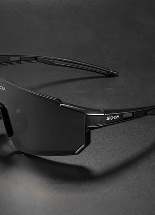 SCVCN New Outdoor Cycling Sunglasses Men Road Driving Bike Glasses