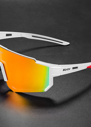 SCVCN New Outdoor Cycling Sunglasses Men Road Driving Bike Glasses