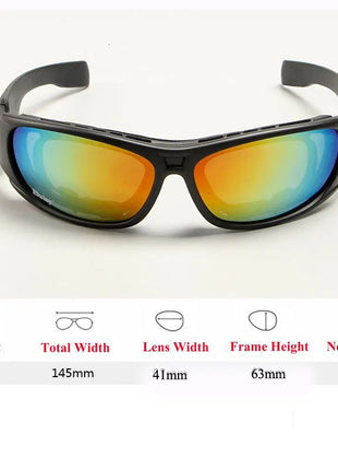 Daisy C6 Polarized Glasses CS Army Tactical Motorcycle Hunting