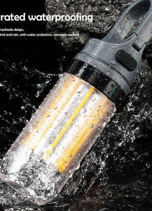 LED Rechargeable Flashlight Camping Lantern 5 Modes Super Bright