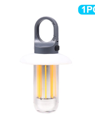 LED Rechargeable Flashlight Camping Lantern 5 Modes Super Bright