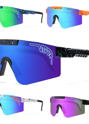 Men Women Pit Viper Cycling Glasses UV400 Sunglasses Adults Outdoor
