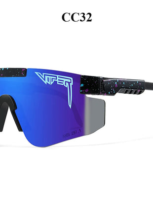 Men Women Pit Viper Cycling Glasses UV400 Sunglasses Adults Outdoor
