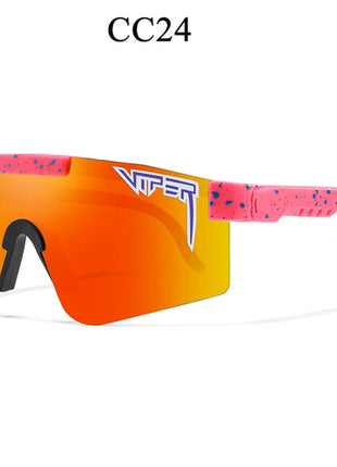 Men Women Pit Viper Cycling Glasses UV400 Sunglasses Adults Outdoor