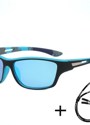 Fashion Polarized Sports Sunglasses With Chain Men Women Brand