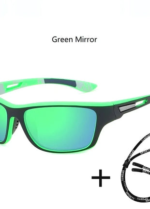 Fashion Polarized Sports Sunglasses With Chain Men Women Brand