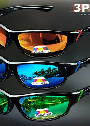 1/3PCS Vintage Sports Sunglasses Men Women Fishing Running Cycling
