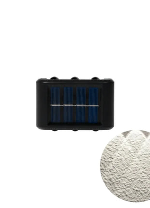 1pc 2/4/6/8/10/12LEDs Solar LED Wall Lights, Outdoor Wall Lamp For