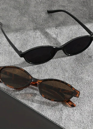 1 Pair of Y2K Style Classic Oval Frame Men's and Women's Fashionable