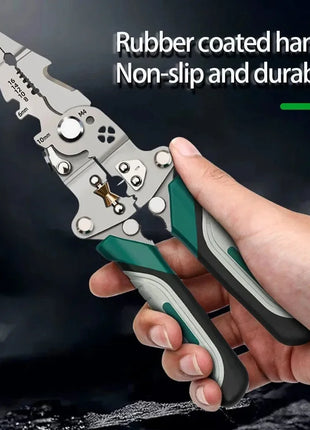 Foldable wire stripper, pulley design multi-function electrician wire