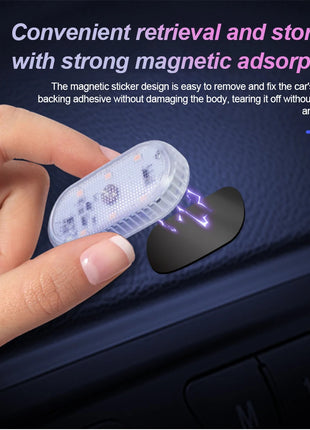 Multi Color Car Lights Wireless LED Touch Light Roof Ceiling Sensor