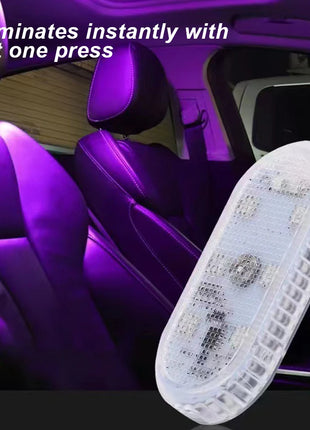 Multi Color Car Lights Wireless LED Touch Light Roof Ceiling Sensor