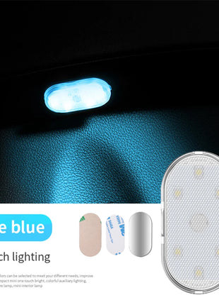 Multi Color Car Lights Wireless LED Touch Light Roof Ceiling Sensor