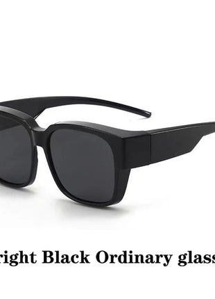 New Fashion Polarized Sunglasses Cover Over Myopia Prescription