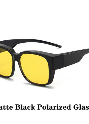 New Fashion Polarized Sunglasses Cover Over Myopia Prescription