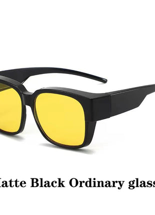 New Fashion Polarized Sunglasses Cover Over Myopia Prescription
