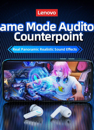 Lenovo GM2 Pro Gaming Earphones Bluetooth 5.3 Sport Headset Dual Mode