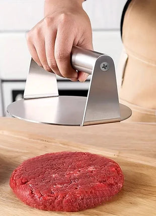 Stainless Steel Smash Burger Press Hamburger Patties Meat Masher