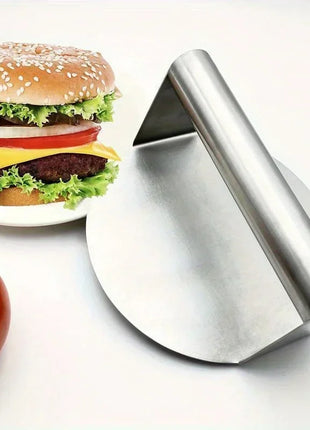 Stainless Steel Smash Burger Press Hamburger Patties Meat Masher
