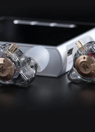 KZ EDX PRO X Dynamic Drive Earphone HIFI Bass Music Earbud Sport Noise