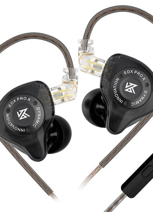 KZ EDX PRO X Dynamic Drive Earphone HIFI Bass Music Earbud Sport Noise