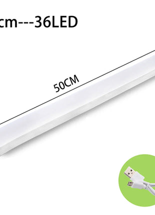 LED Motion Sensor Light Wireless LED Night Light Type C Rechargeable