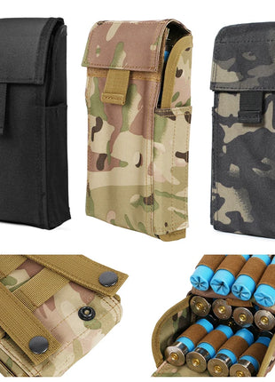 Tactical 25 Round 12 Gauge Magazine Pouch Ammo Shell Pouch Waist