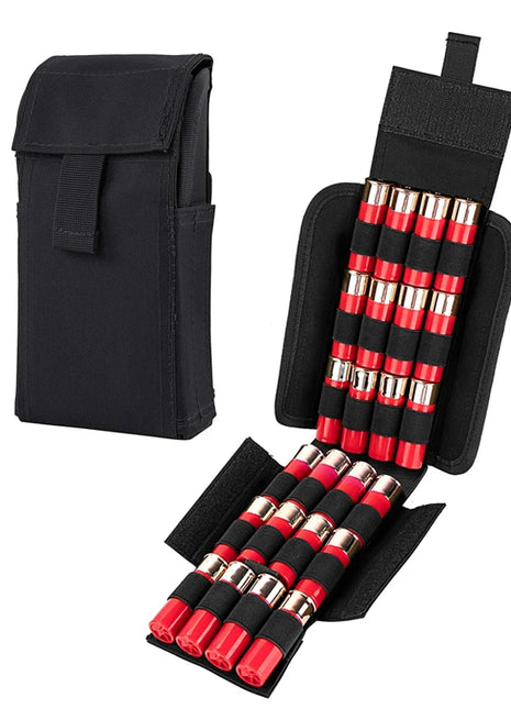 Tactical 25 Round 12 Gauge Magazine Pouch Ammo Shell Pouch Waist