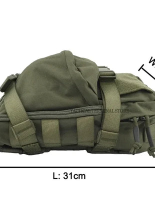 Tactical Hydration Pack Plate Carrier Molle Backpack Back Panel