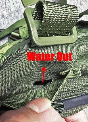Tactical Hydration Pack Plate Carrier Molle Backpack Back Panel