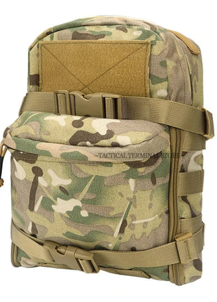 Tactical Hydration Pack Plate Carrier Molle Backpack Back Panel