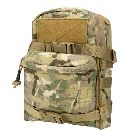 Tactical Hydration Pack Plate Carrier Molle Backpack Back Panel