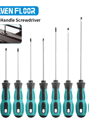 4PCS Multipurpose Handle Screwdrivers Set Electrician Insulated