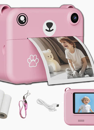 Digital Children Camera Photography Instant Print Photo 1080P HD Video