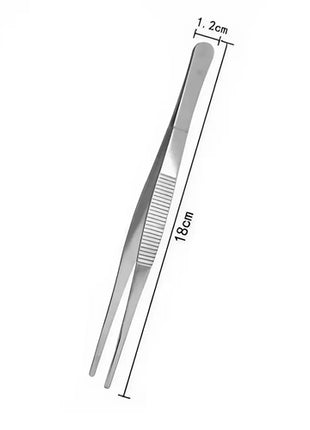 JJYY 304 Stainless Steel Food Tongs Long Handle Non-Slip Barbecue