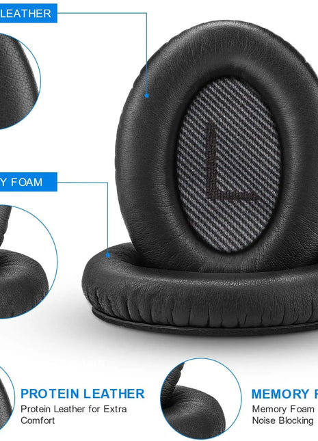 Replacement Ear Pads for BOSE QC35 QC45 for QuietComfort 35 45 & 35 II