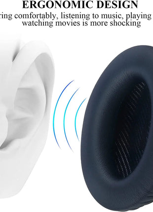 Replacement Ear Pads for BOSE QC35 QC45 for QuietComfort 35 45 & 35 II