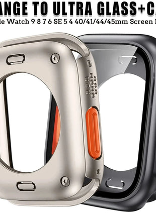 Screen Protector Cover for Apple Watch 45mm 44mm 40mm 41mm Hard PC