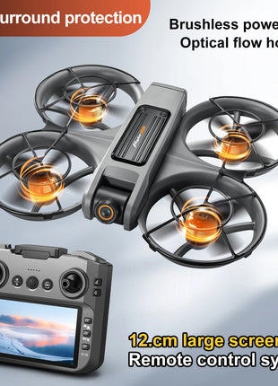 Drone Professional 8K Camera with 5G WiFi FPV UAV Screen S156 Remote
