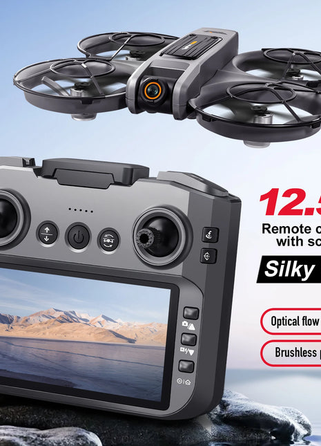 Drone Professional 8K Camera with 5G WiFi FPV UAV Screen S156 Remote