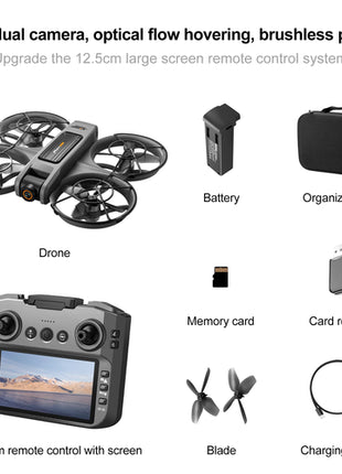 Drone Professional 8K Camera with 5G WiFi FPV UAV Screen S156 Remote