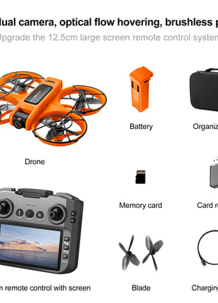 Drone Professional 8K Camera with 5G WiFi FPV UAV Screen S156 Remote