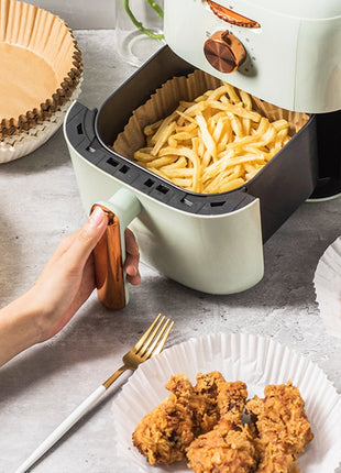 100/50/30pcs Disposable Air Fryer Paper Liner 16/20cm Oil-proof
