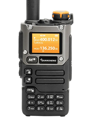 Quansheng UV-K6 Walkie Talkie 5W Air Band Radio Tyep C Charge UHF VHF