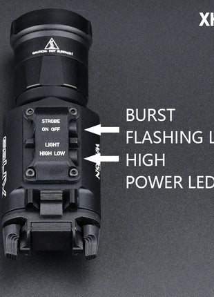 Tactical Surefir X300 X300U Ultra X300V XH35 Metal Pistol Gun Strobe